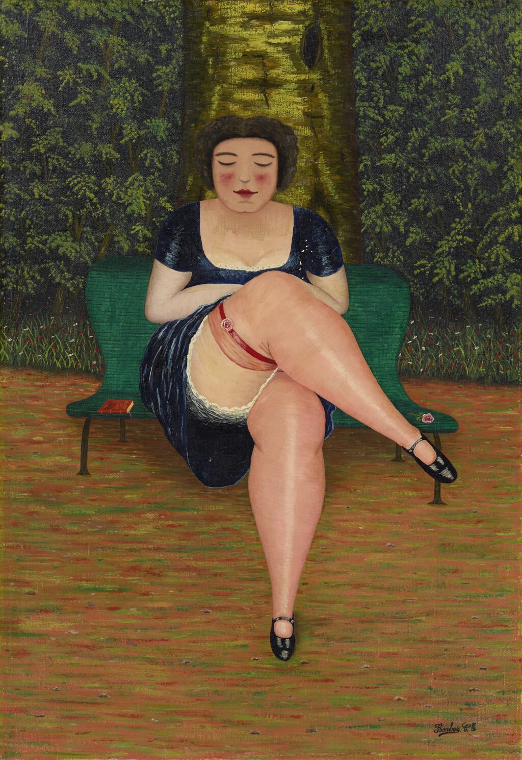 <p>GALERIE JUDIN</p>
<p> </p>
<p>Camille Bombois, <em>The Red Garter.</em> ca. 1928. Oil on canvas. 73 × 51 cm. Courtesy Galerie Judin, Berlin. © VG Bild-Kunst, Bonn 2025</p>
